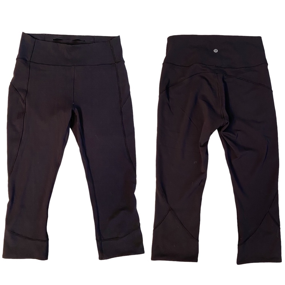Lululemon Anew Crop (21") in Black Size 8